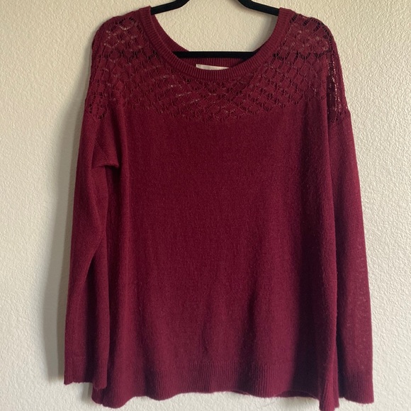 LOFT Sweaters - Garnet Loft Sweater